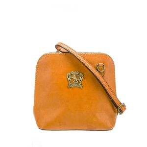 PRATESI FIRENZE VOLTERRE LUXURY LEATHER BAG IN EUC